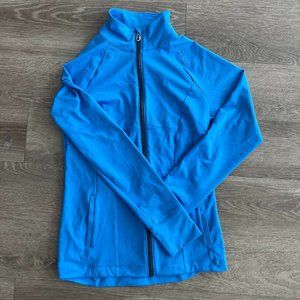 Semi-fitted athletic jacket